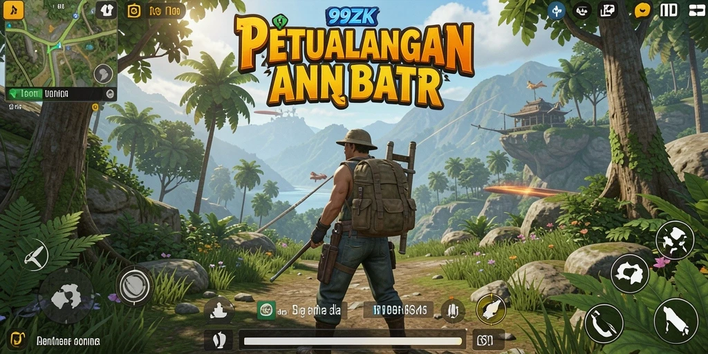 Tangkapan layar permainan Open World 99ZK menampilkan aksi mendebarkan.