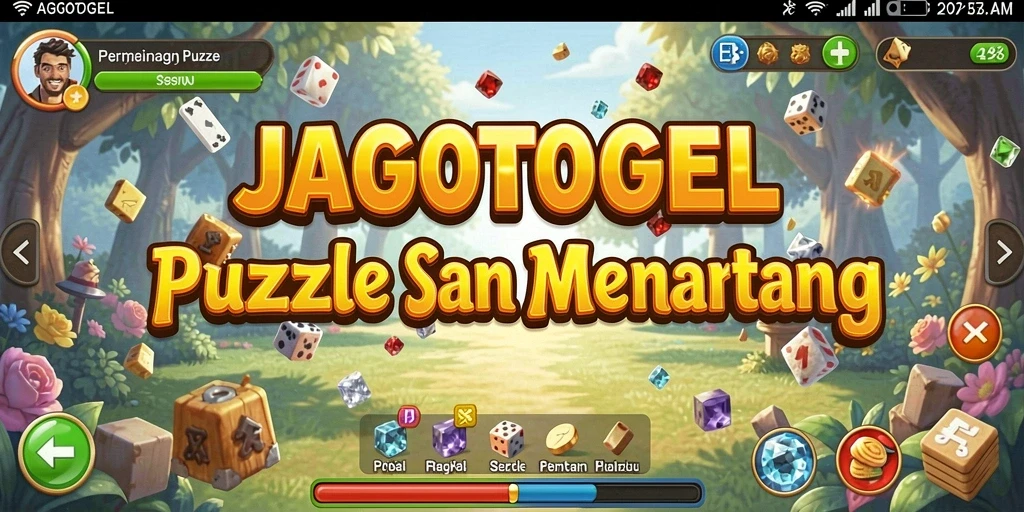 Screenshot gameplay JAGOTOGEL menampilkan momen menyelesaikan teka-teki yang menantang.