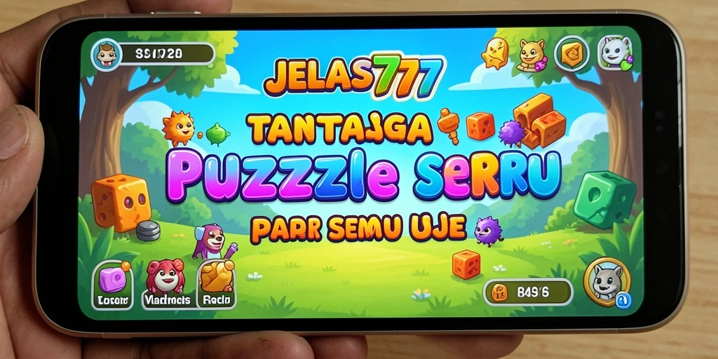 Tampilan gameplay JELAS777 yang menarik dan penuh tantangan.