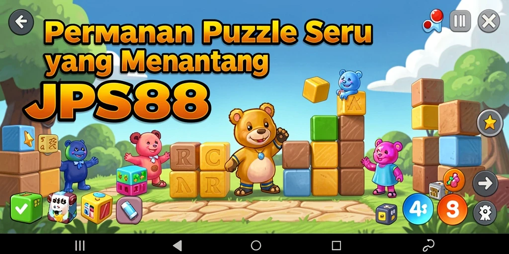 Tangkapan layar JPS88 menunjukkan gameplay puzzle yang menantang dan menyenangkan.