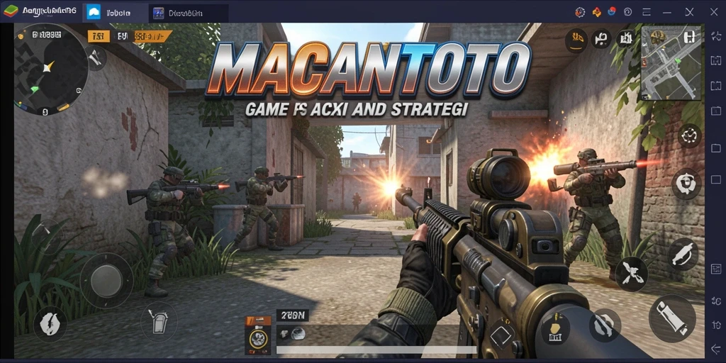 Gameplay menegangkan dalam <strong>MACANTOTO</strong> yang penuh aksi.
