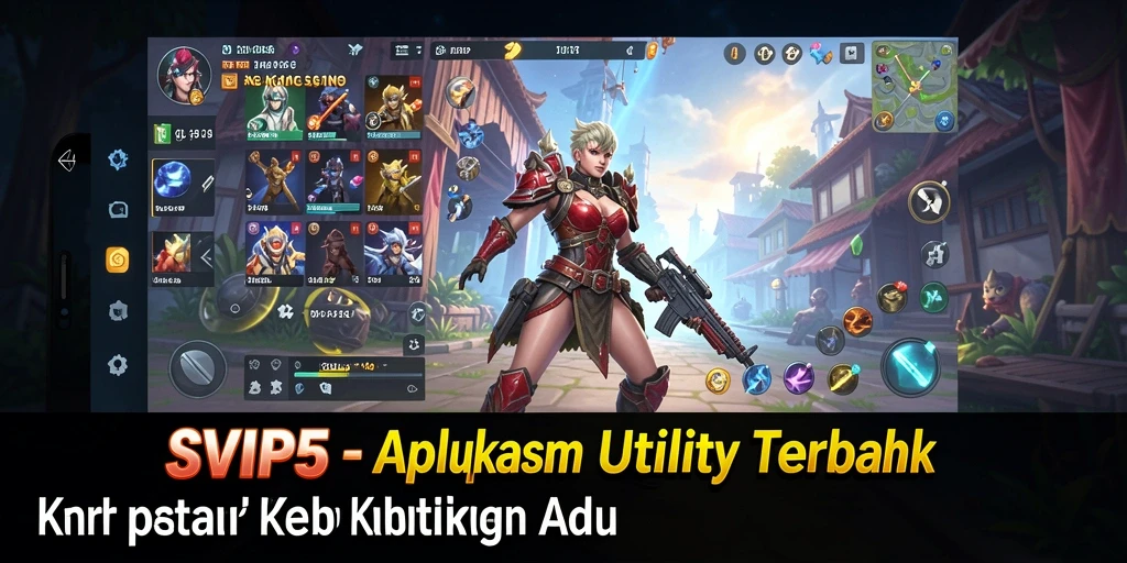 Tampilan antarmuka aplikasi SVIP5 yang intuitif dan modern.