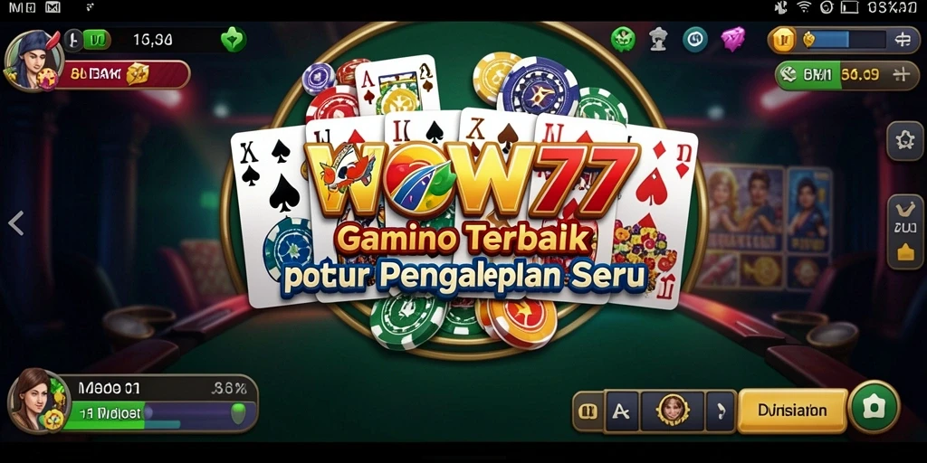 Screenshot gameplay yang menunjukkan keseruan bermain Domino.