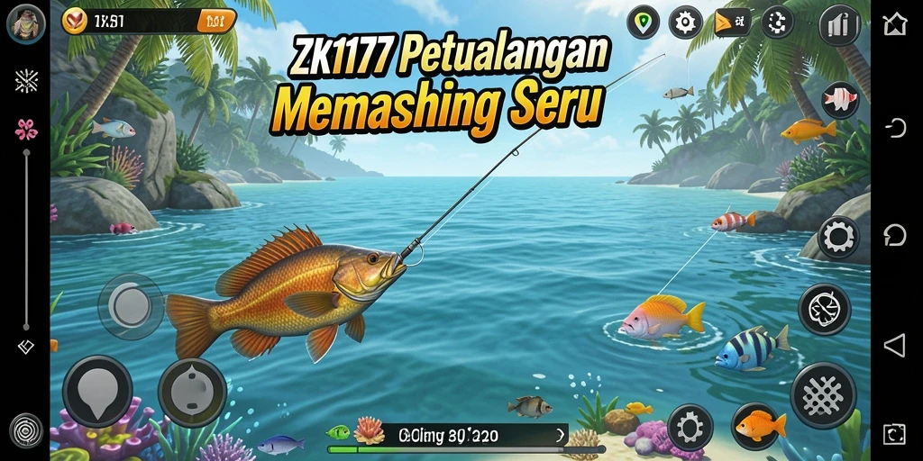 Gameplay memancing yang menarik di ZK1177 dengan realisme tinggi.